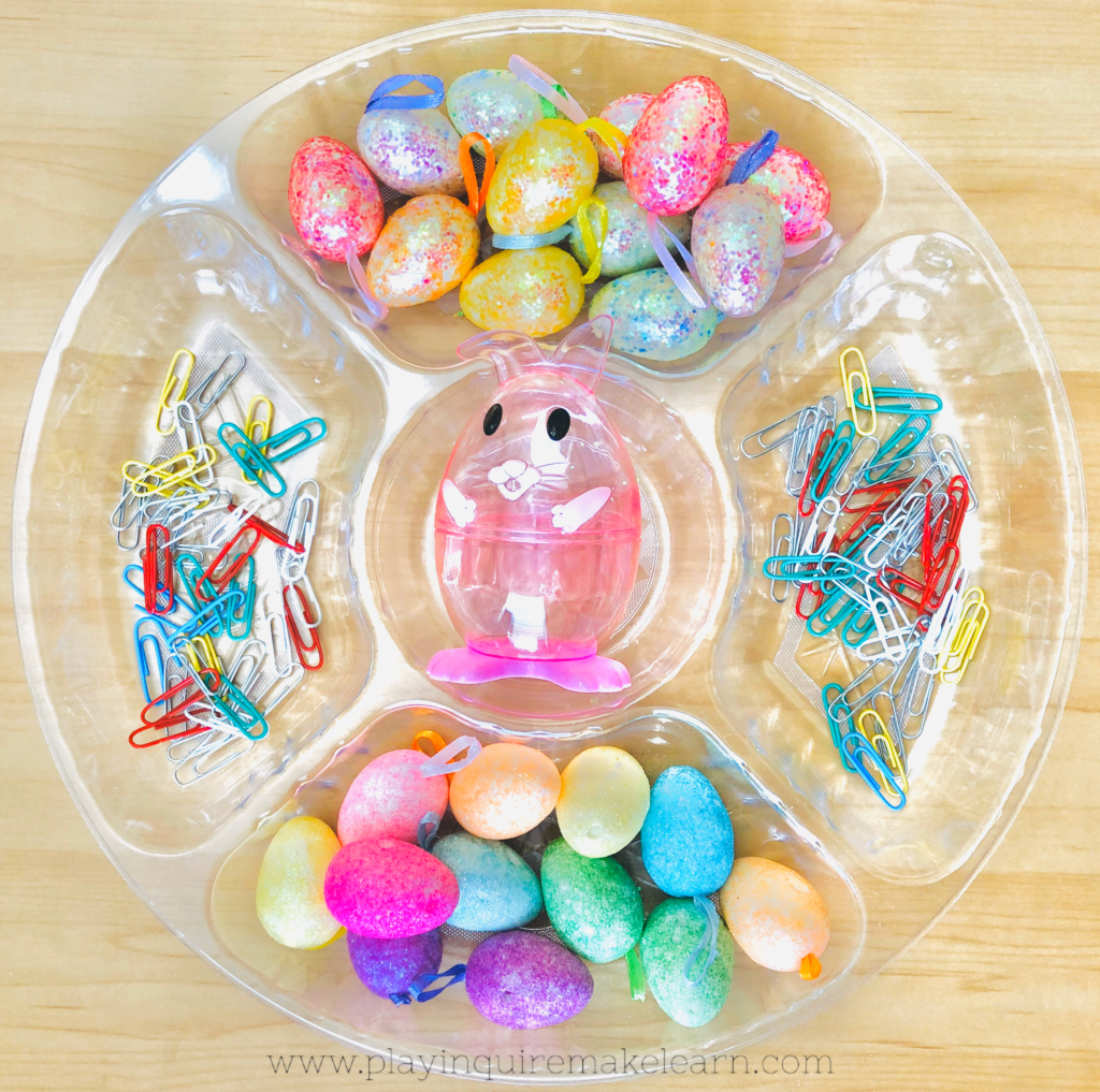 How To Make An Easter Egg Structure Using Paperclips - Play. Inquire ...