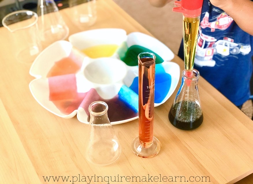 Color Mixing - Play. Inquire. Make. Learn.