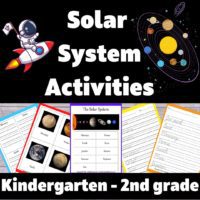 Planet Flashcards and Worksheets
