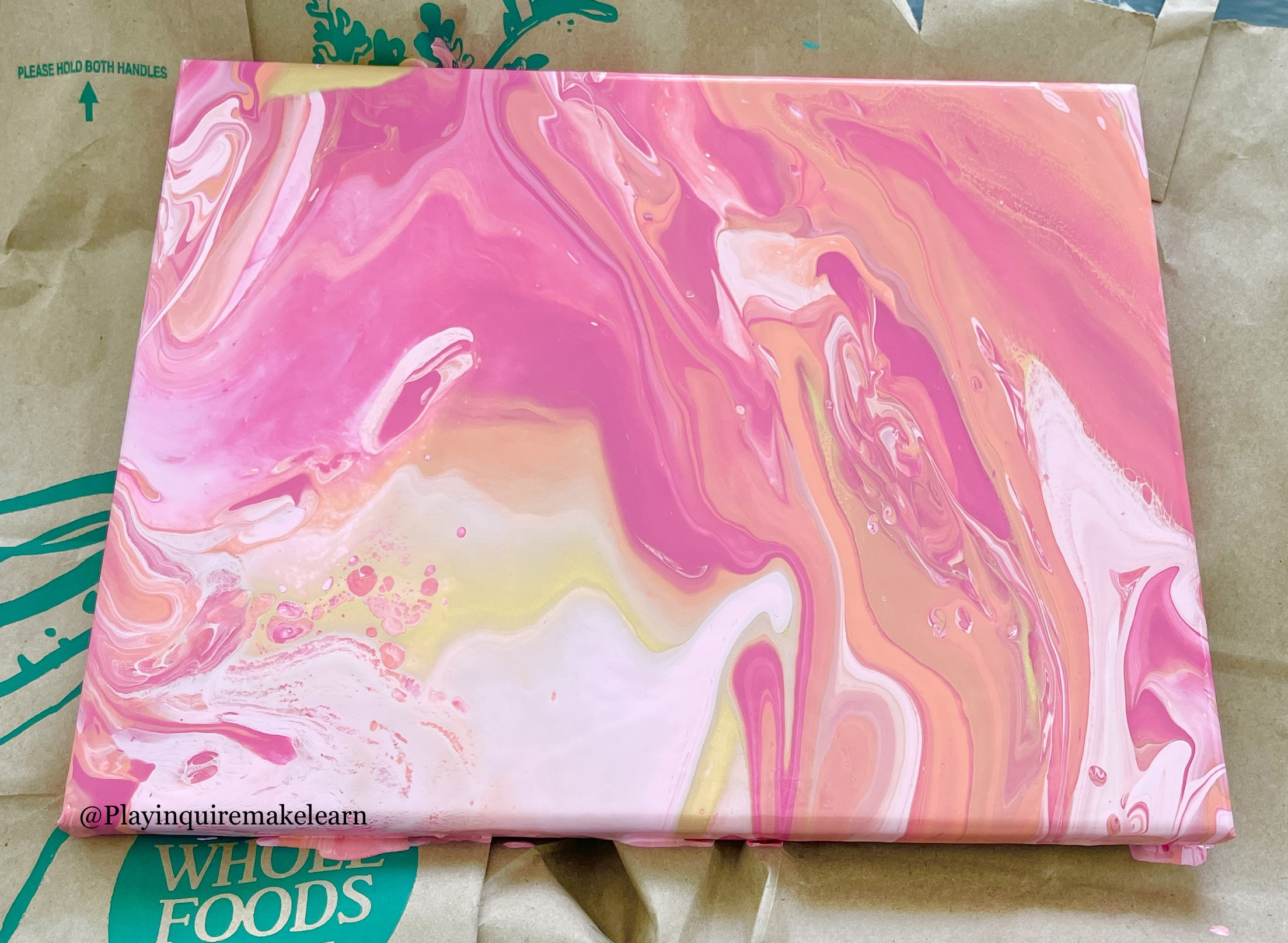 How To Paint With Fluid Art For Beginners - Play. Inquire. Make. Learn.