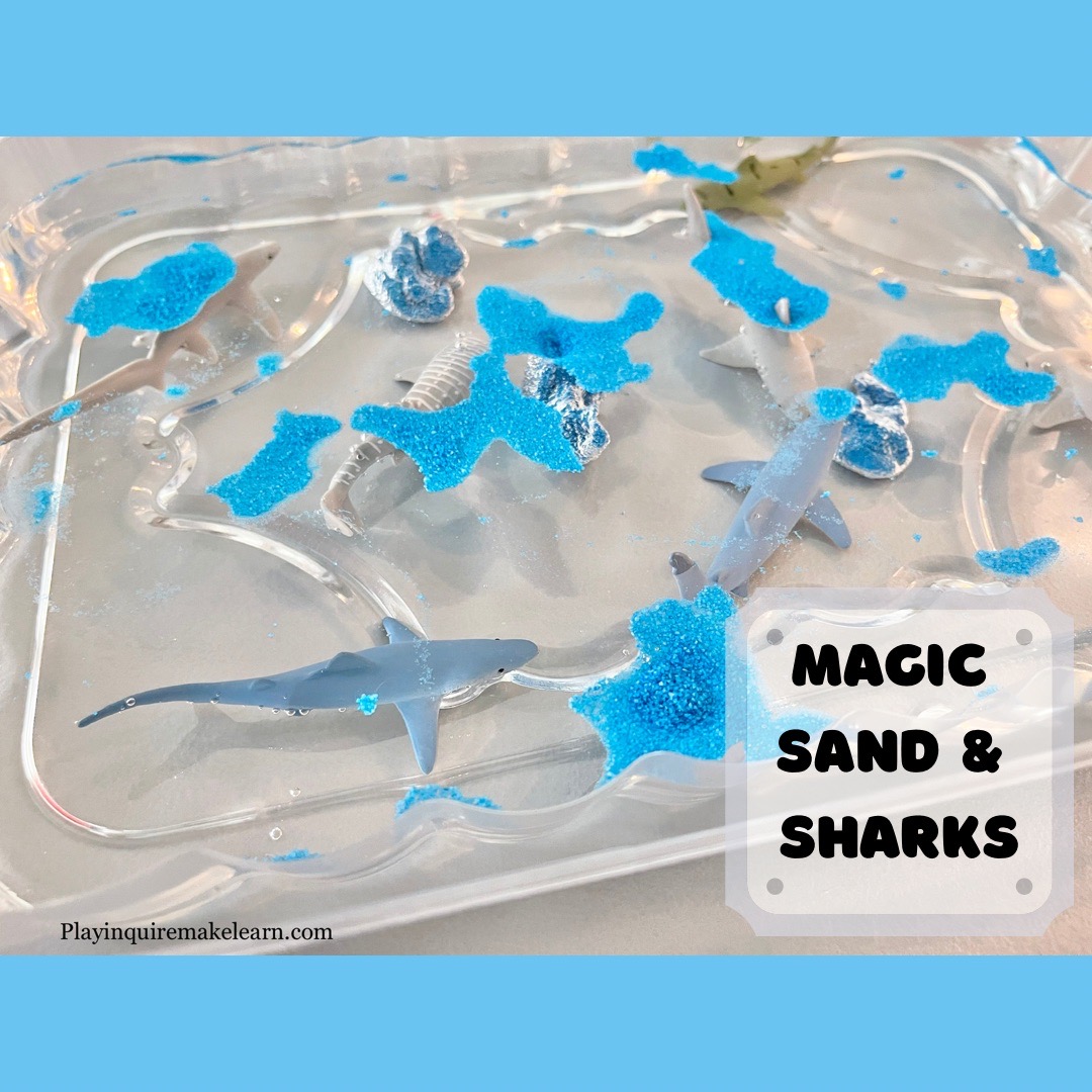 What is Magic Sand  Sensory Science Play For Kids - Play. Inquire