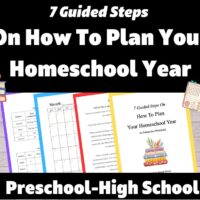 How To Plan Your Homeschool Year | Homeschool Schedule Planner