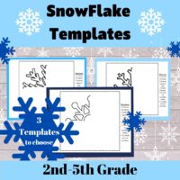 3 Snowflake Template Designs
